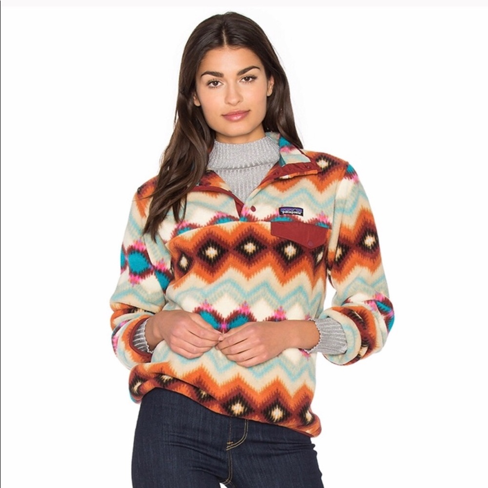 Patagonia Fleece Synchilla Snap-T pullover